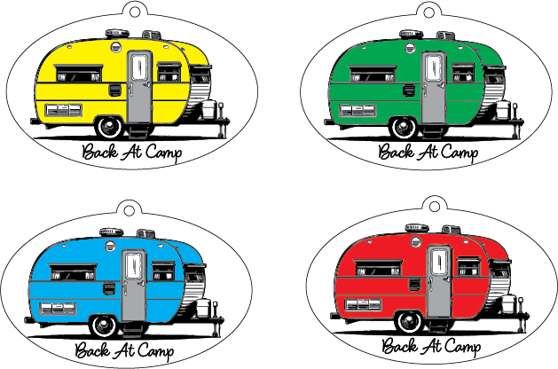 Caravan Air Freshener Pack of 4